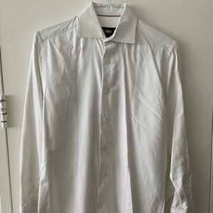 Joseph Abboud French cuff tuxedo dress shirt